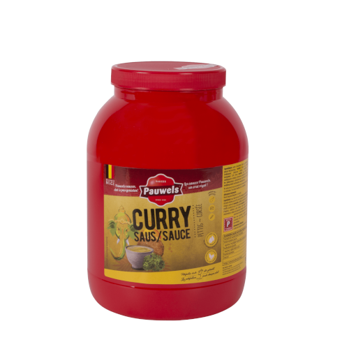 Pauwels-Currysaus-3Kg Curry Saus Pauwels 3Kg - Afbeelding 1