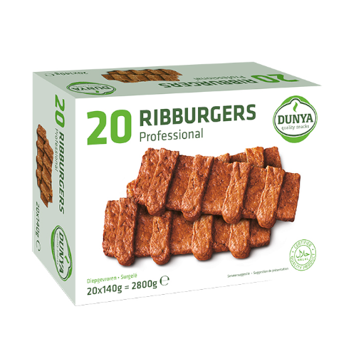 dunya Dunya Ribburger (Mexicano) 20x140gr - 1 Karton - Afbeelding 1