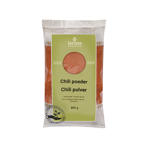 larissa-chili-pulver-800 Paprika Pulver Larissa 800G -1 Zack - Afbeelding 1
