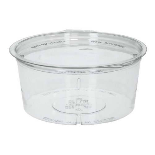 yvarlak Saladebox Rond Met Deksel 750cc - Afbeelding 1
