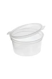 sertplastks-1.jpg SAUS POT DEKSEL 60 CC PLASTIK 10 X 100 STK - Afbeelding 1